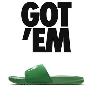 Stussy x Nike slides